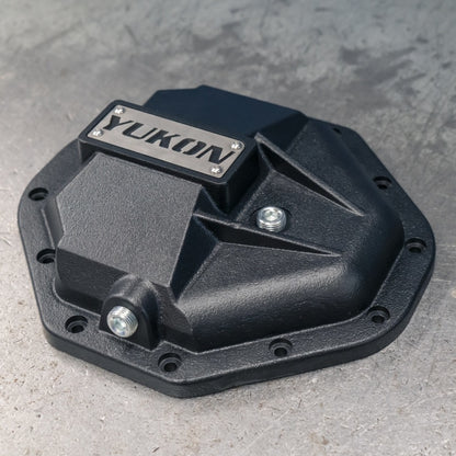 Yukon Gear & Axle Hardcore Nodular Iron Rear Diff Cover: Fits Dodge / Ram (94-19) - Black