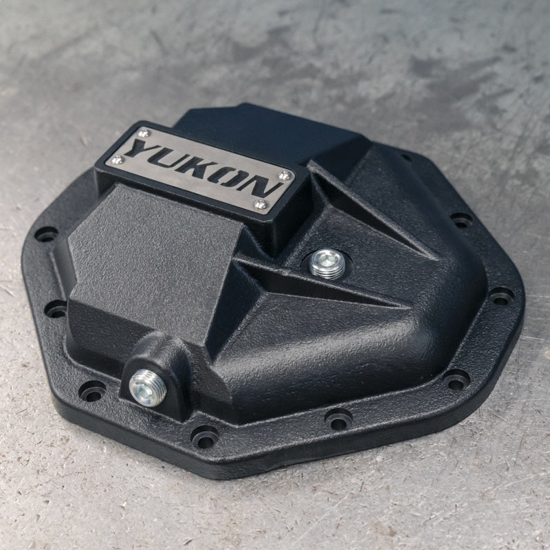 Yukon Gear & Axle Hardcore Nodular Iron Rear Diff Cover: Fits Dodge / Ram (94-19) - Black