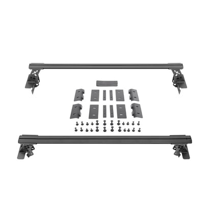 Go Rhino XRS Cross Bars Kit | Jeep Gladiator / Toyota Tacoma / Nissan Frontier (19-26) / (16-22) / (05-21) (5935000T)