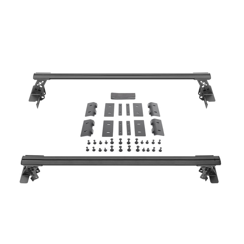 Go Rhino XRS Cross Bars Kit | Jeep Gladiator / Toyota Tacoma / Nissan Frontier (19-26) / (16-22) / (05-21) (5935000T)