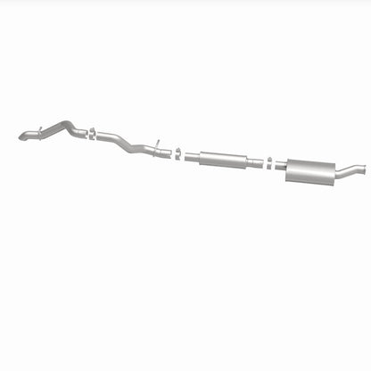 MagnaFlow Overland Cat-Back Perf Exhaust No-Tip Exit (REAR): Jeep Wrangler JL/JK 18-25 3.6L V6