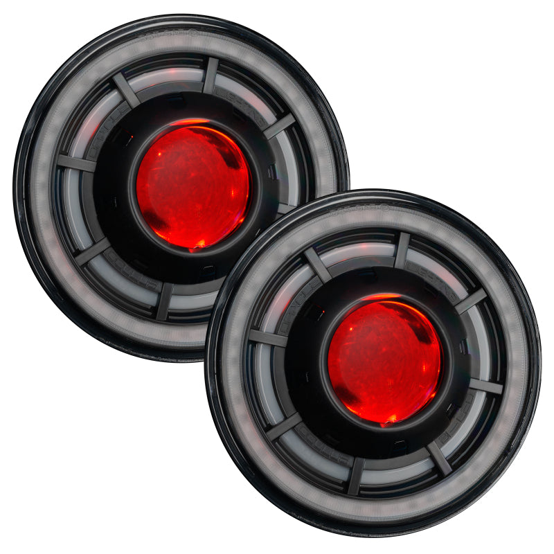 ORACLE Lighting ColorSHIFT Bi-LED Projector Headlights (FRONT): Jeep Wrangler (07-18)