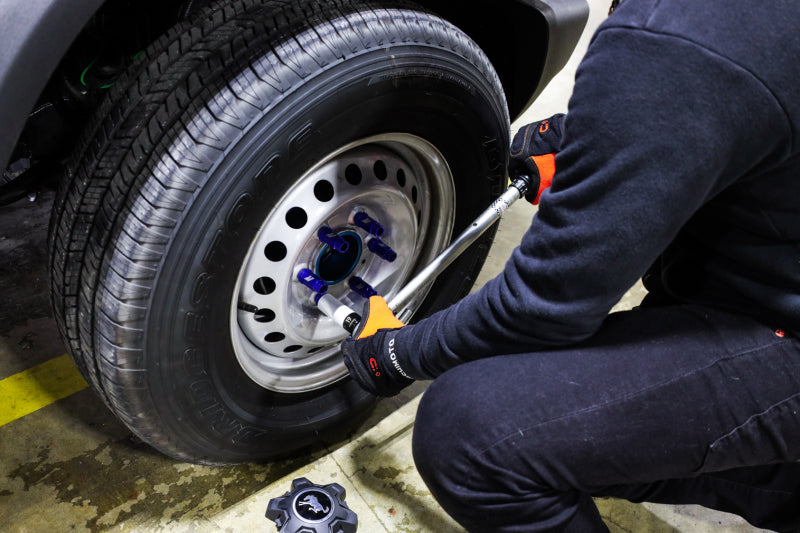 Mishimoto Aluminum Locking Lug Nuts M12x1.5 27pc Set | Ford Bronco (21-26) (MMLG-15-27LBK)