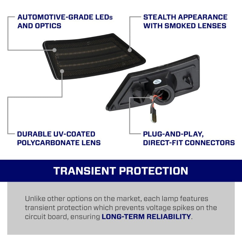 Form Lighting LED Sidemarkers | Ford Ranger (19-26) (FL0044)