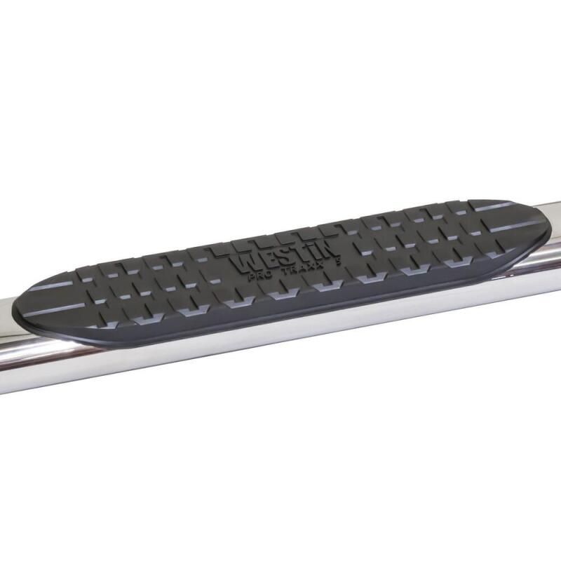 Westin SS PRO TRAXX 5 WTW Oval Nerf Step Bars: Fits Dodge Ram (09-24)
