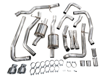 AWE Tuning 2025+ RAM 1500 RHO 3.0 I6 TT Dual Rear Exit Catback Exhaust | Ram 1500 (25+)(3015-32630)