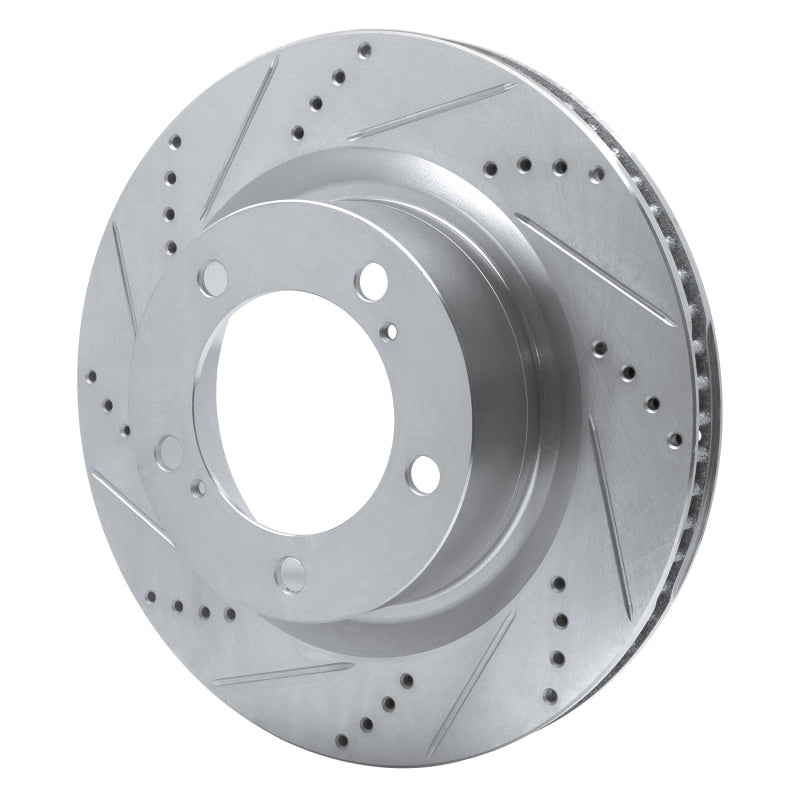 DFC Drilled & Slotted Silver Brake Rotor | Lexus LX570 (14-18)