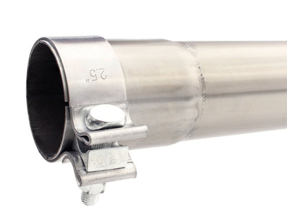 aFe MACH Force-Xp 2.5" Cat-Back Exhaust System 14" Muffler Hi-Tuck (REAR): Jeep Wrangler JK 2007-2018 3.8/3.6L