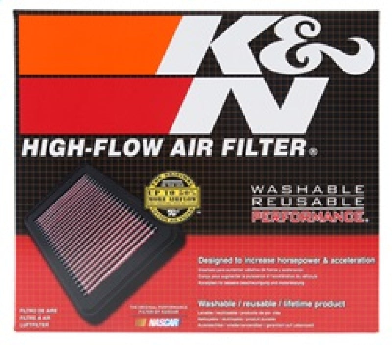 K&N Replacement Panel Air Filter | Toyota Tundra / Sequoia (14-23) (33-5017)