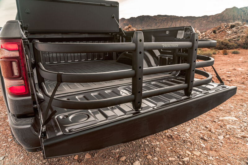 AMP Research Black BedXtender HD Max: Ram 1500 2019-2025