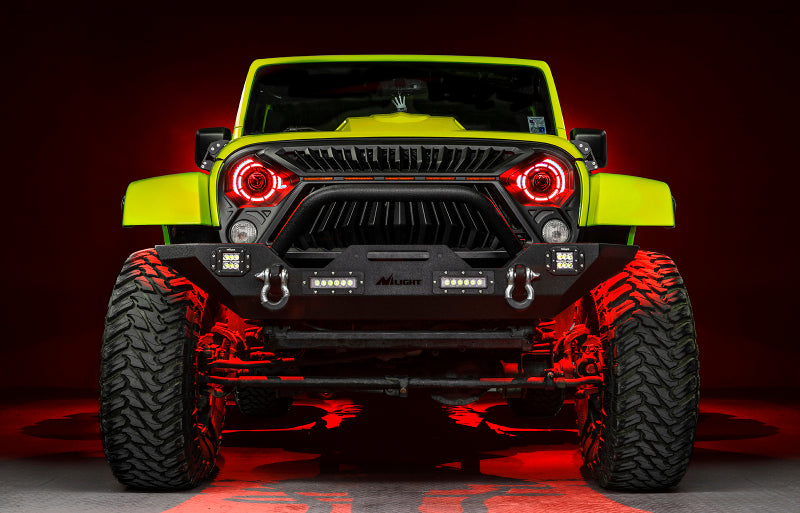 ORACLE Lighting ColorSHIFT Bi-LED Projector Headlights (FRONT): Jeep Wrangler (07-18)