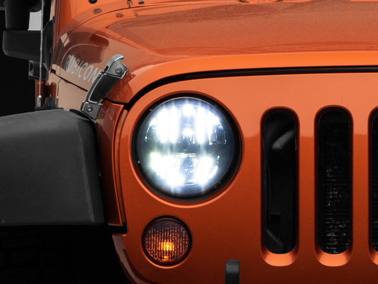 Raxiom Axial LED Headlights | Jeep Wrangler TJ/JK (97-18) (J108039)