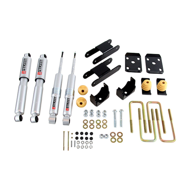 Belltech Lowering Kit | Chevrolet Colorado / GMC Canyon (15-22) (-0-3in F / -4in R) (1100SP)