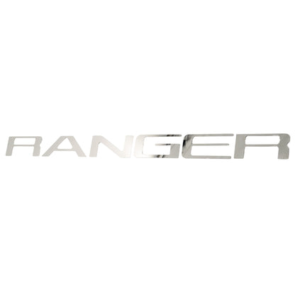 Putco Stainless Steel Tailgate Letters | Ford Ranger (19-26) (55554FD)
