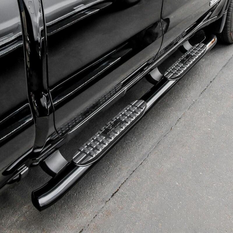 Westin PRO TRAXX 4 Oval Nerf Step Bars | Chevrolet Silverado 1500/2500HD/3500HD, GMC Sierra 1500/2500HD/3500HD (21-24125)