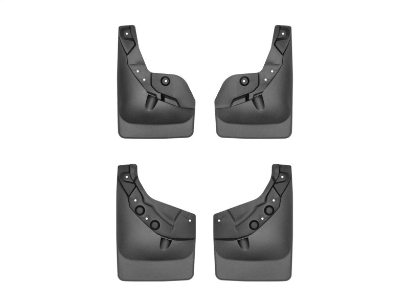 WeatherTech No-Drill Front & Rear MudFlaps | 2024-2026 Toyota Tacoma w/ Factory Fender Flares (110182-120182)