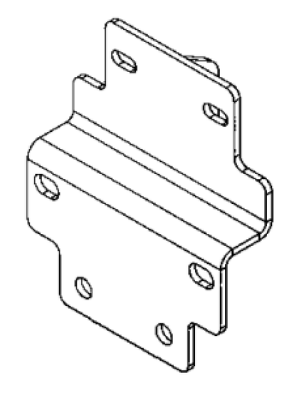 Go Rhino Brackets for Dominator Extreme SideSteps | Ford F-150 (15-26) / Raptor (17-26) (D64155TK)