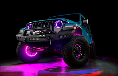 ORACLE Lighting Bi-LED Projector Headlights w/ BC1 Controller: Jeep Gladiator / Wrangler JL (18-24)