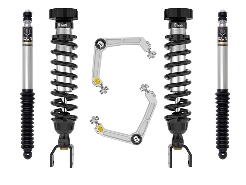 ICON Stage 1 Suspension System: Ram 1500 2019-2022 w/ Billet Upper Control Arms