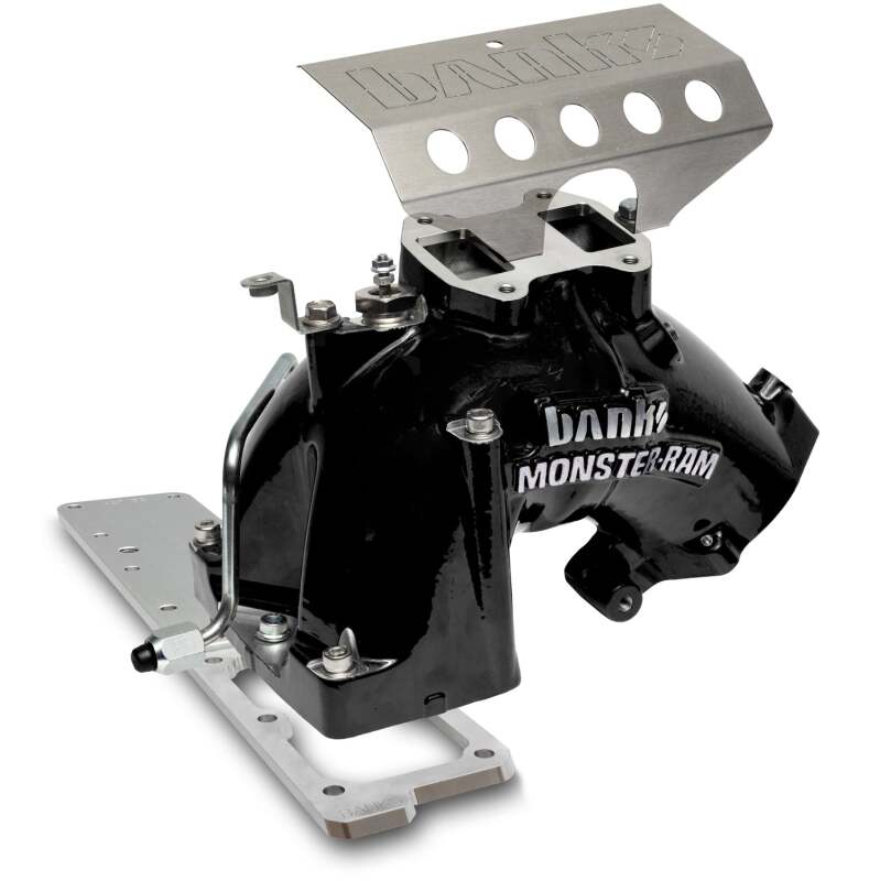 Banks Monster-Ram Intake System Black (F&R): RAM 2500/3500 2013-2018 6.7L Cummins