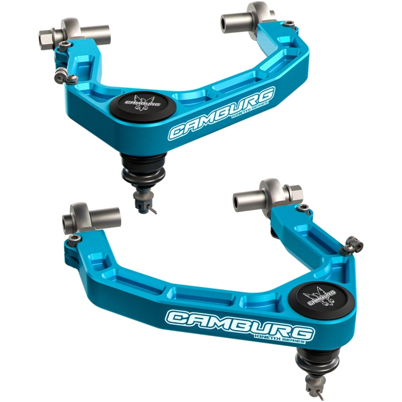 Camburg KINETIK Series Billet X-Joint XL Upper Control Arms | Ford Ranger Raptor (19-26) (CAM-110308-BLU)