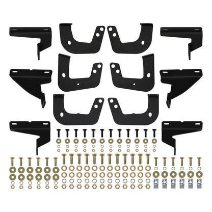 Westin Black Outlaw Drop Nerf Step Bars: Jeep Wrangler JK Unlimited 2007-2018