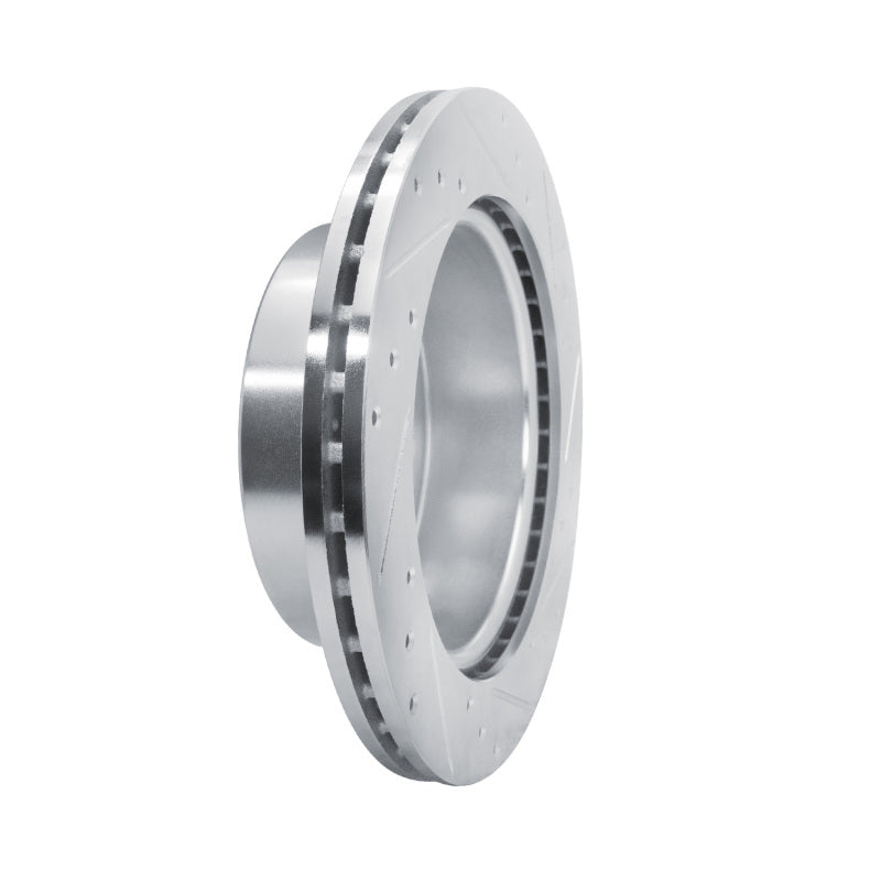R1 19-25 Ford Bronco Rear Drilled & Slotted Silver Brake Rotor | Ford Ranger / Bronco (19-26) (631-54276R)