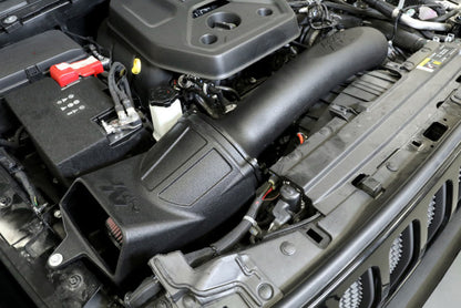 K&N 57 Series Cold Air Intake: Jeep Wrangler 2.0L Turbo 2019-2021