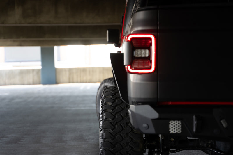 DV8 Offroad Slim Steel Fender Flares: Fits Most Jeep Wrangler / Gladiator Models (2018-2026)