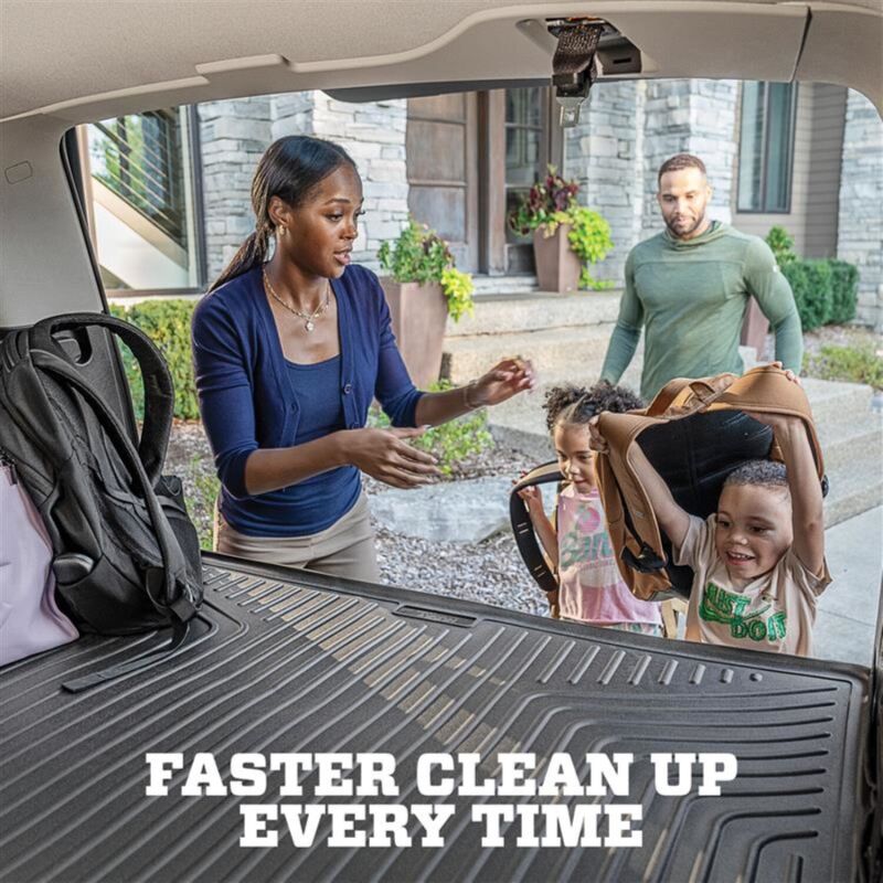 Husky Liners Black Rear Cargo Liner: Jeep Wrangler 2018-2024