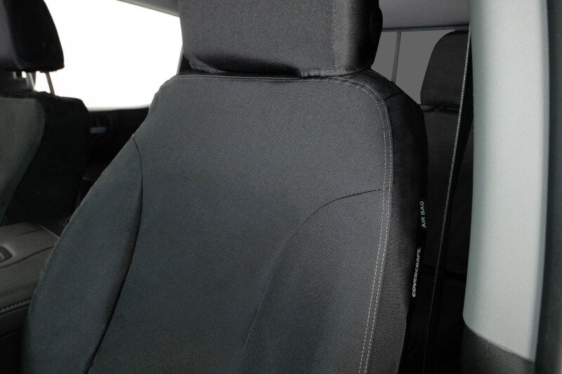 Covercraft Waterproof Polyester SeatSaver Front Row Seat Covers | Ford Bronco (21-26) (SS2590WFBK)