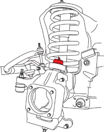 SPC Performance Offset Balljoint (FRONT): Dodge Ram 1500 (06-08) / Ram 2500 / 3500 (03-24)