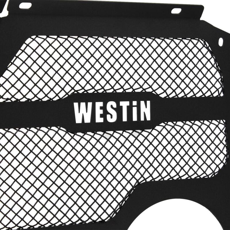 Westin Textured Black Inner Fenders (FRONT): Jeep Wrangler JK 2007-2018
