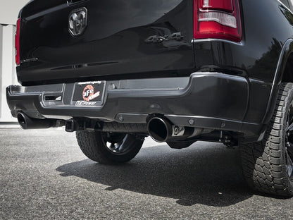 aFe Large Bore-HD 3" 409 SS DPF-Back Exhaust w/ Black Tip: Ram 1500 3.0L (19-24)