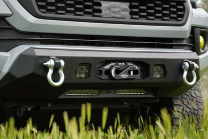 DV8 Offroad Center Mount Winch Front Bumper | Toyota Tacoma (20-23) | Factory Style