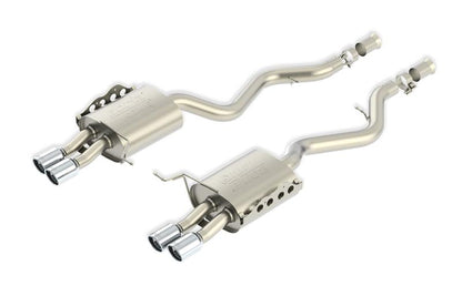 Borla 15-20 Ford F-150 3.5L EcoBoost Ext. Cab Standard Bed Black Chrome ATAK Exhaust | Ford F-150 (15-20) (140619BC)