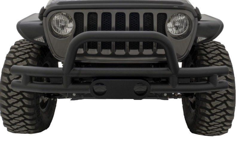 Rampage Double Tube Front Bumper | Jeep Wrangler JK / JL / Gladiator JT (07-25) (86620)