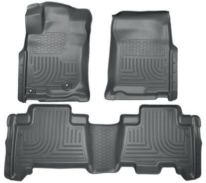 Husky WeatherBeater Black Floor Liners | Toyota 4Runner / Lexus GX460 (10-12) (98571)
