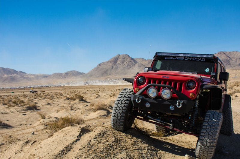 DV8 Offroad Flat Tube Fenders (FRONT AND REAR): Jeep Wrangler JK 2007-2018