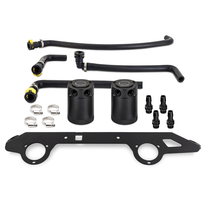 Mishimoto Baffled Oil Catch Can System | Ford Bronco 2.7L (21-26) (MMBCC-BR27-21S)