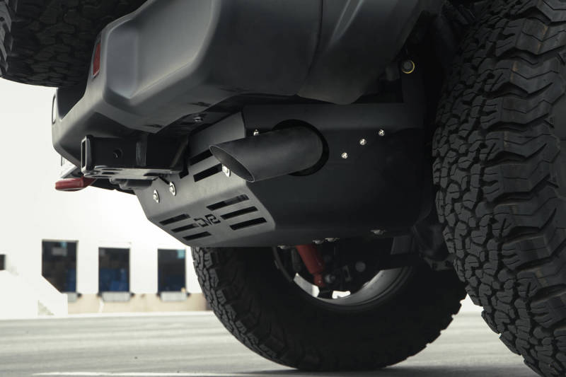 DV8 Offroad Rear Diff Skid Plate (REAR): Jeep Wrangler JL 2020-2022