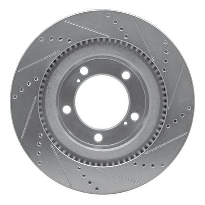 DFC Drilled & Slotted Silver Brake Rotor | Lexus LX570 (14-18)