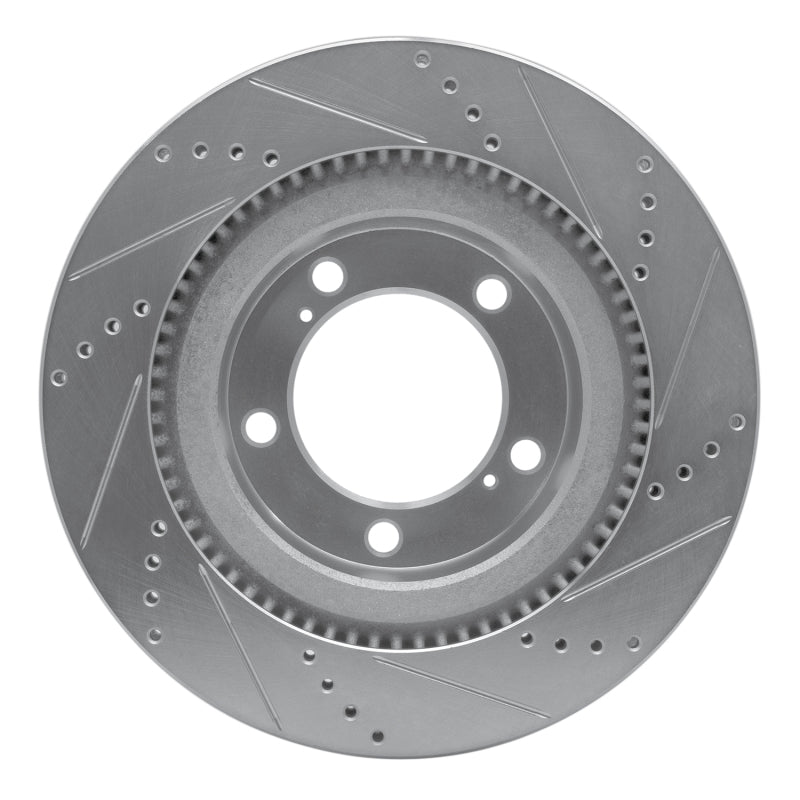 DFC Drilled & Slotted Silver Brake Rotor | Lexus LX570 (14-18)