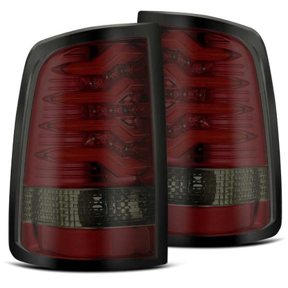 AlphaRex PRO LED Tail Lights (Red/Smoke): Dodge Ram 2009 - 2018