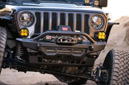 DV8 Offroad Spec Series Front Bumper: Fits Most Jeep Wrangler / Gladiator Models (2018-2026)