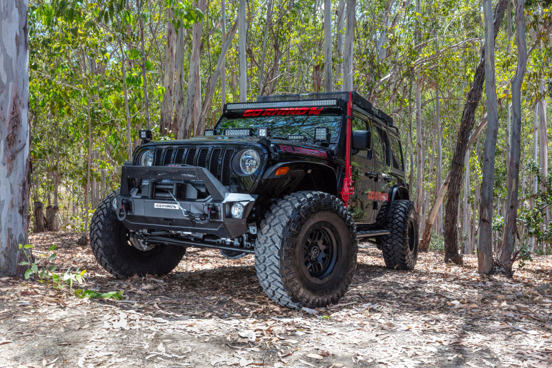 Go Rhino Trailline Light Mount Bar | Jeep Wrangler JL/JLU/JK/JKU / Gladiator JT (07-20 / 21-26)