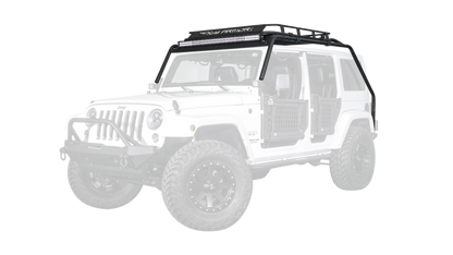 Body Armor 4x4 Windshield Light Bar: Jeep Wrangler JK 2007-2018