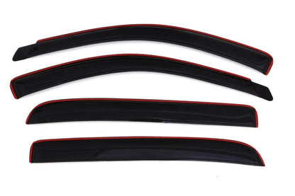 AVS Ventvisor In-Channel Window Deflectors (4PC, Smoke): Dodge Ram 2006 - 2009 (1500, 2500, 3500)
