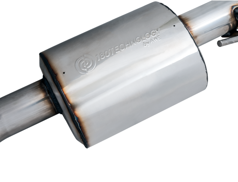 AWE Trail Edition Cat-Back Exhaust (Single Turn-Down Exit): Jeep Gladiator 3.6L V6 2020 - 2025