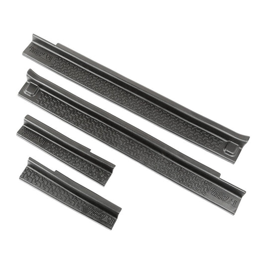 Rugged Ridge All Terrain Entry Guard Kit: Fits Most Jeep Wrangler Models (2007-2018) - Black